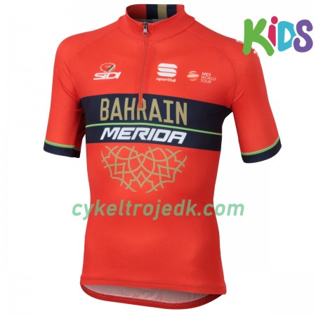 Cykeltrøje Børn 2018 Bahrain-Merida N001